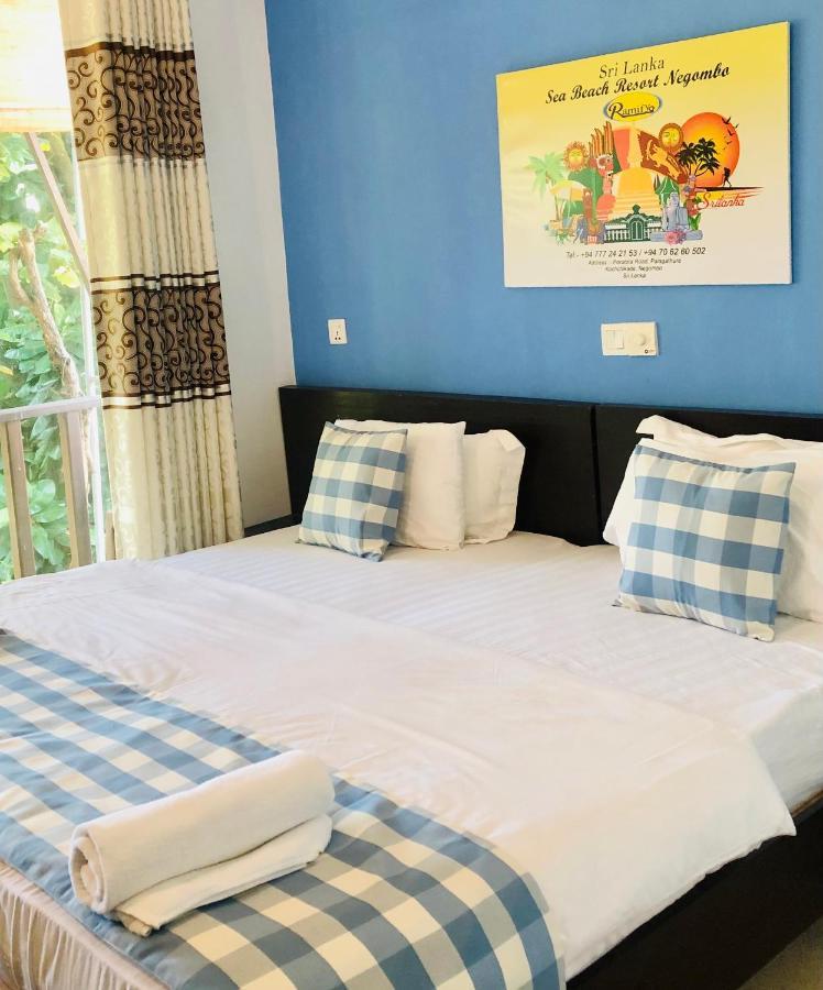 Sea Beach Resort Negombo Exteriör bild